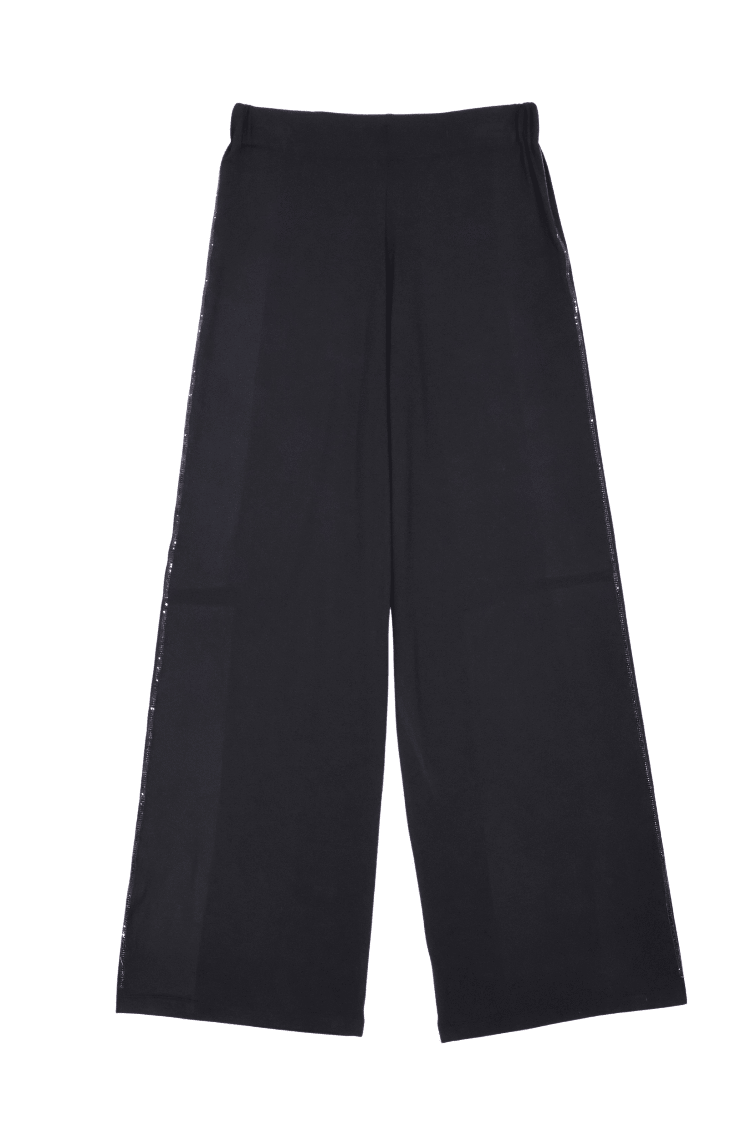 Pantalon negro ancho con goma Lolitas&L - lolitasyl.com