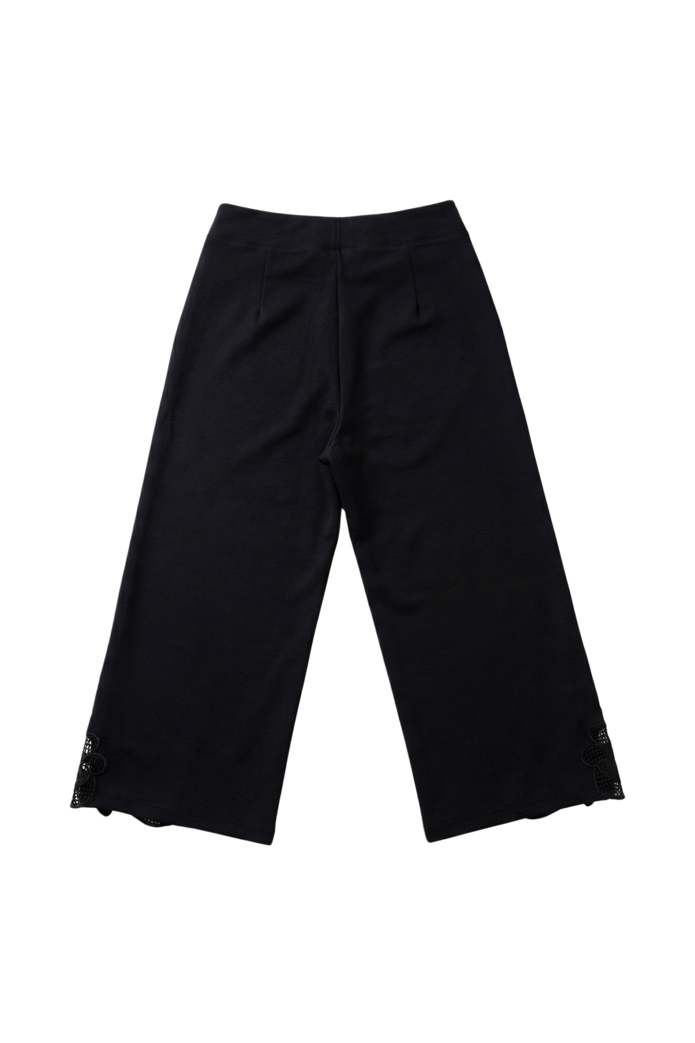 Pantalon negro bordado lateral rejilla LolitasyL