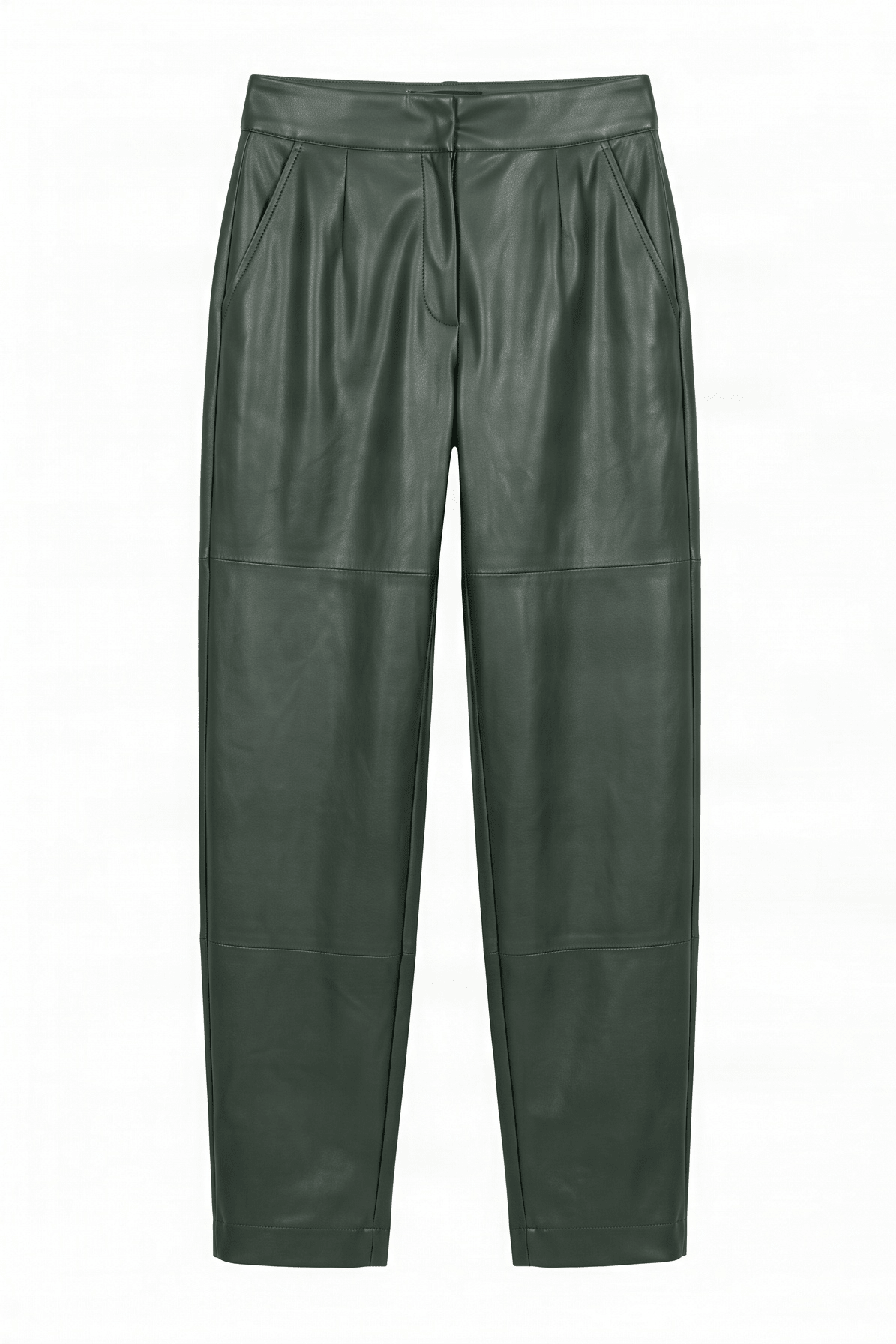 Pantalon polipiel verde billar tobillero Lolitas&L - lolitasyl.com