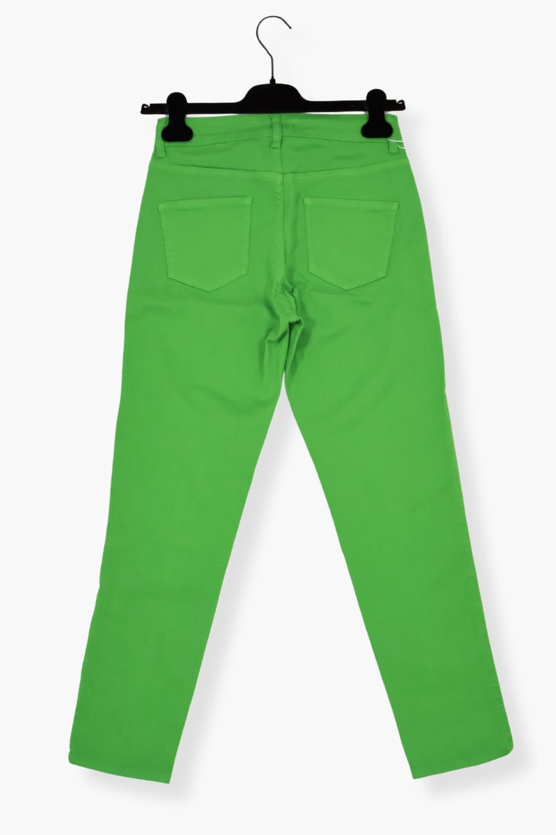 Pantalón Preloved verde pitillo bordado calado Lolitas&L - lolitasyl.com