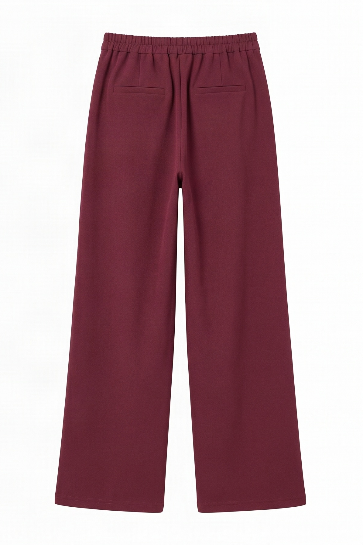 Pantalón Recto Color Vino en Scuba Modal – Lolitas&L