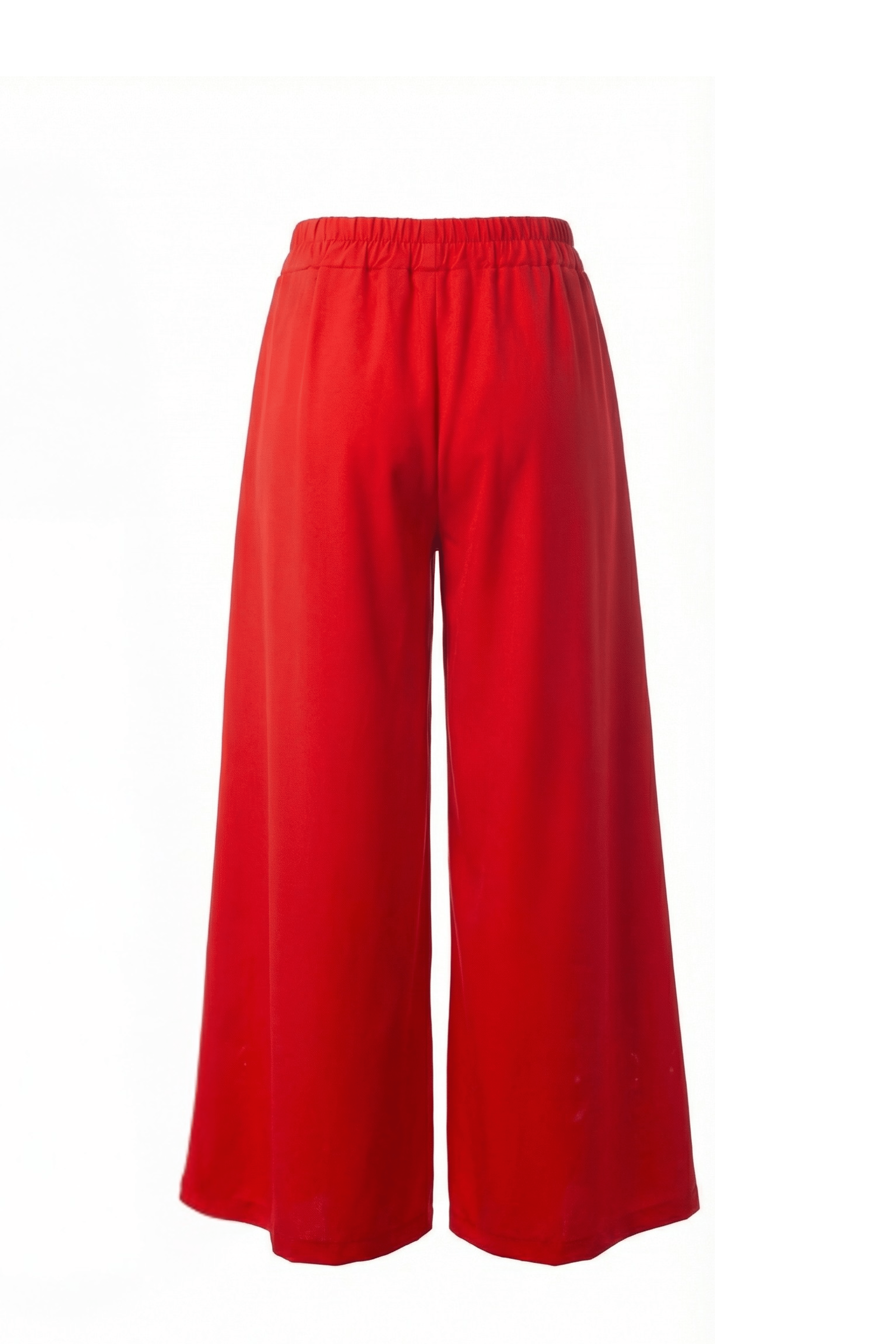 Pantalon rojo campana con bordado calado Lolitas&L - lolitasyl.com