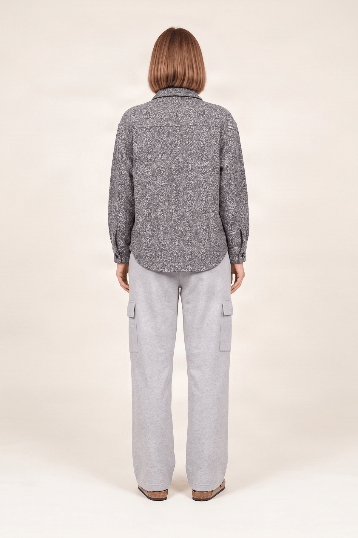 Sobrecamisa Gris Vigoré en Algodón – Lolitas&L - lolitasyl.com