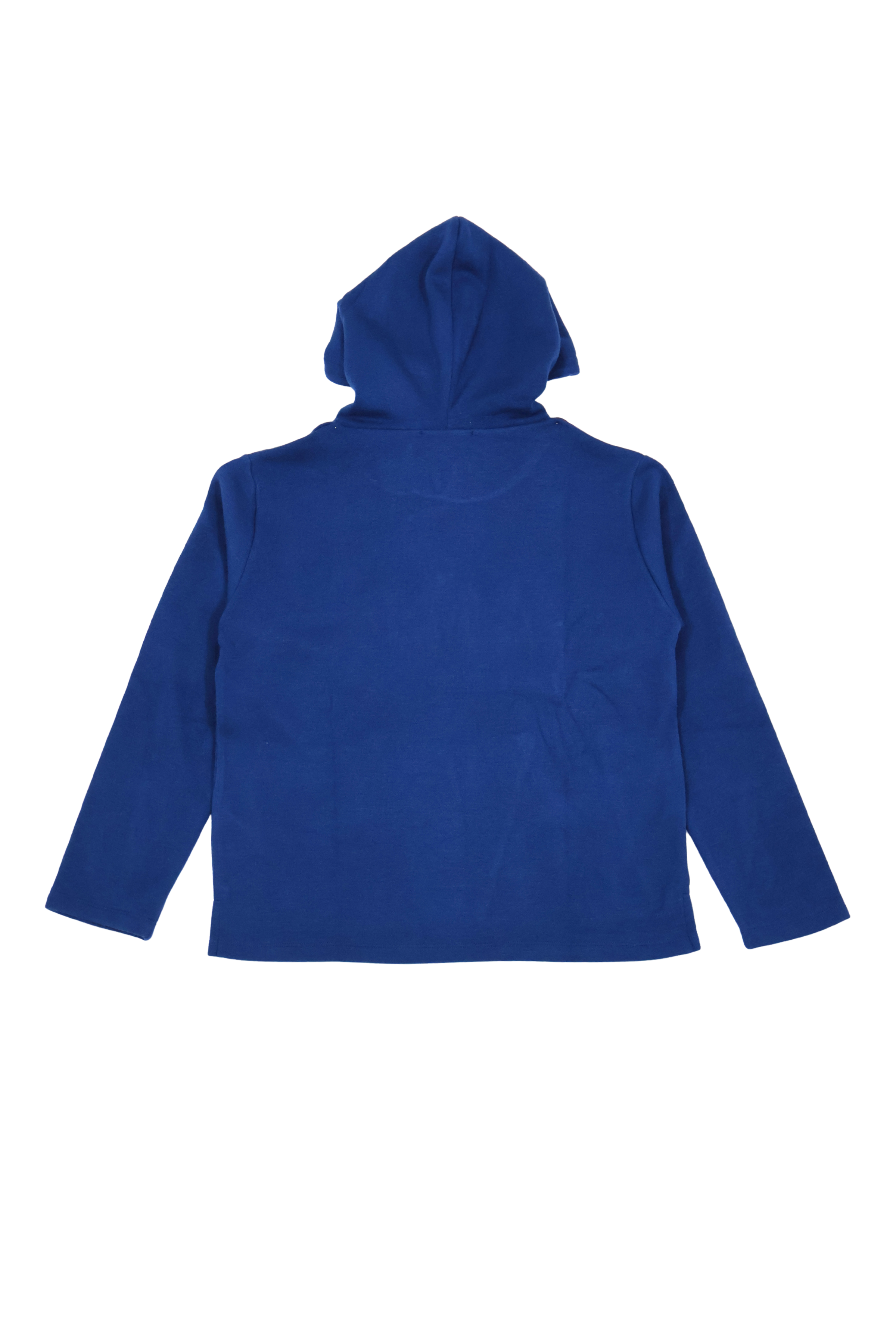Sudadera de punto azul bordado zapatillas con capucha Lolitas&L