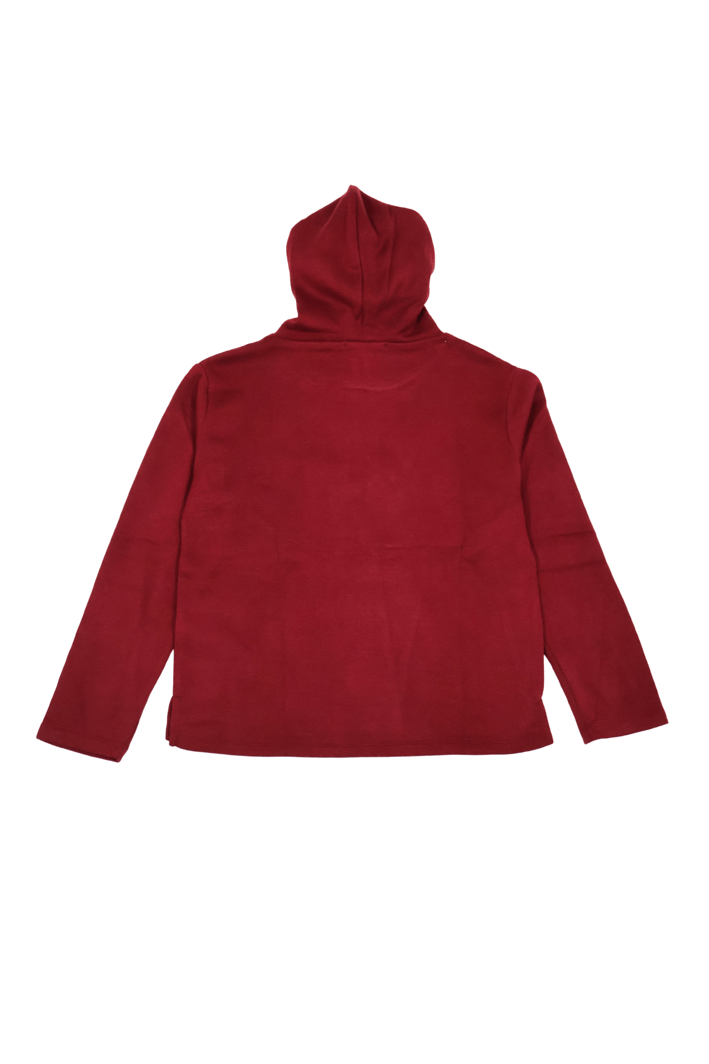 Sudadera de punto granate bordado zapatillas con capucha Lolitas&L - lolitasyl.com