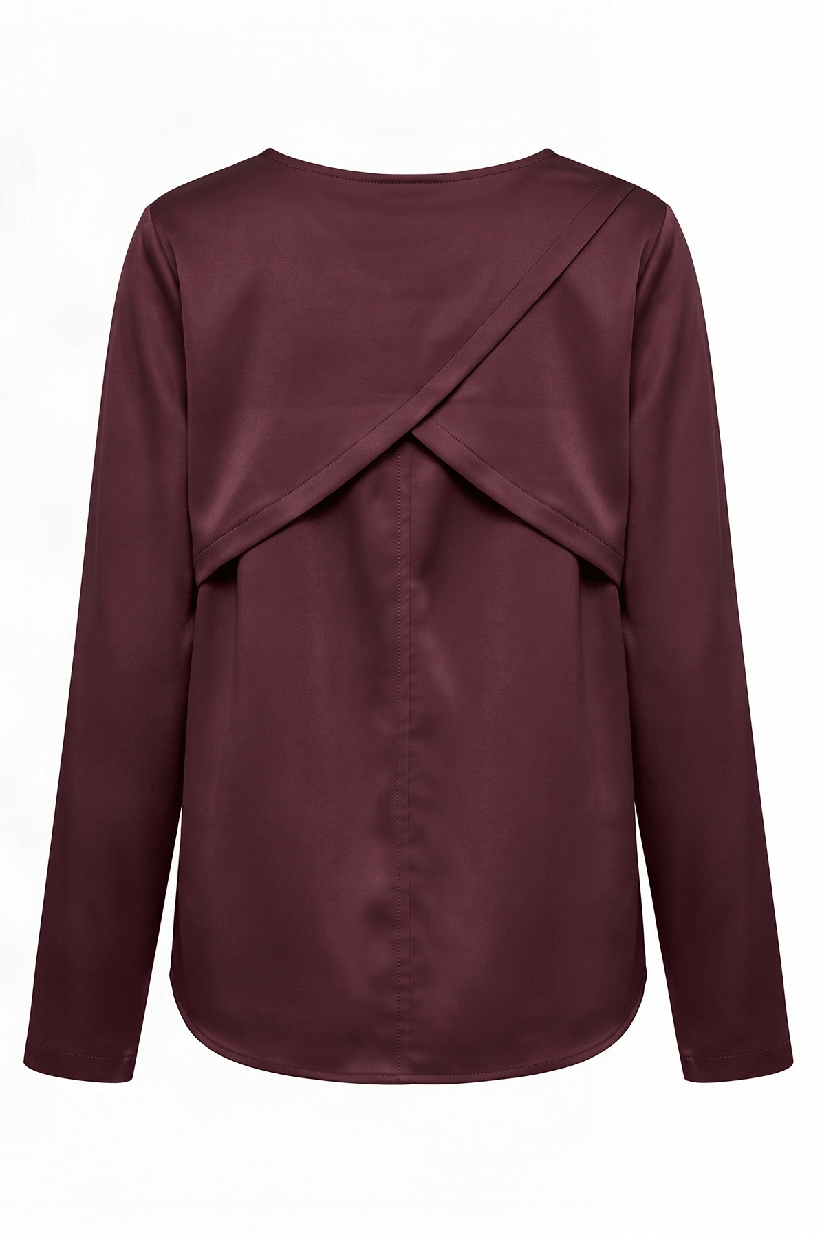 Sudadera Granate Scuba de Estilo Oriental con Espalda Satinada – Lolitas&L - lolitasyl.com