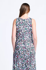 Vestido largo de tirantes estampado animal Lolitas&L
