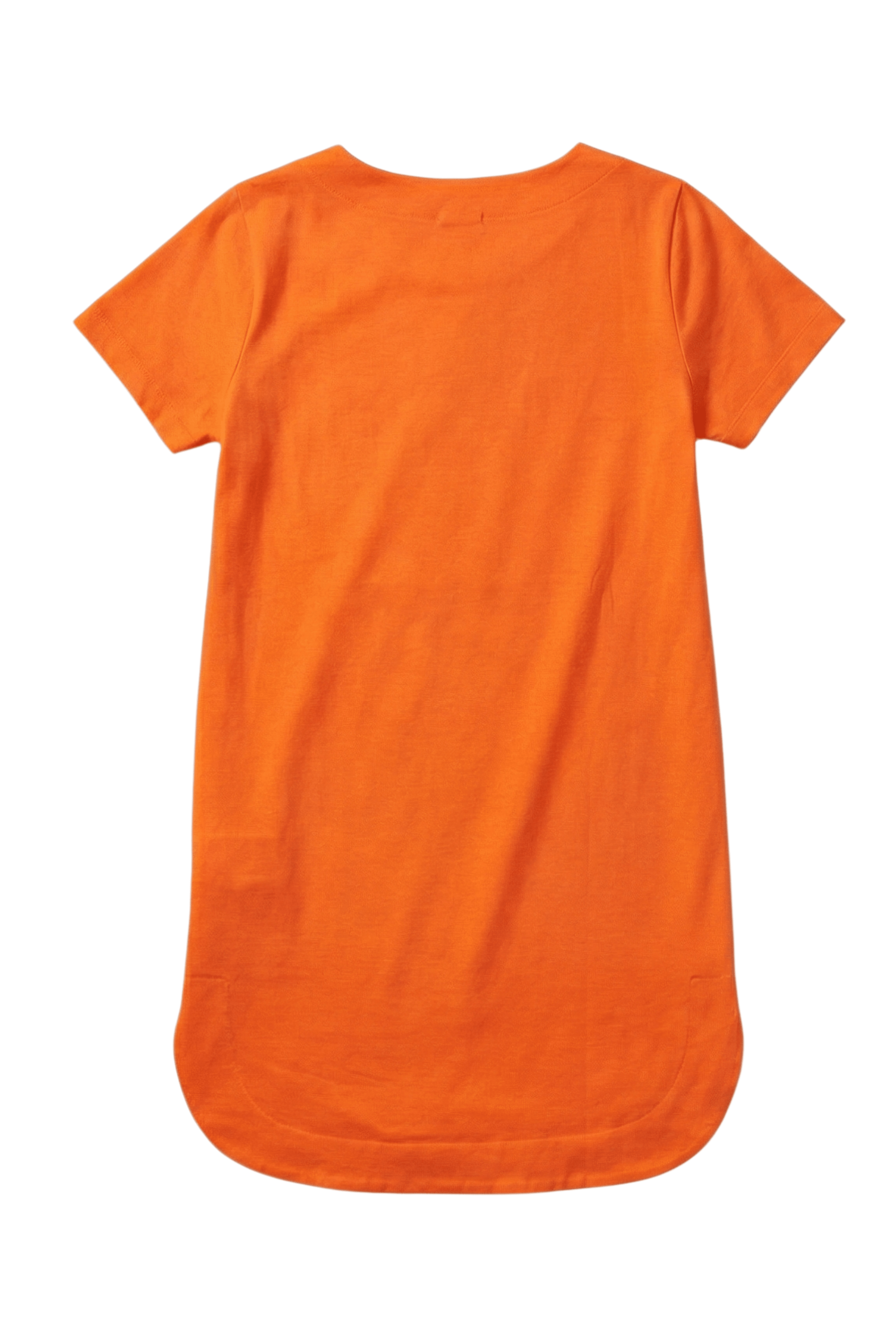 Vestido naranja con bolsillos en el pecho de bordado ingles Lolitas&L - lolitasyl.com