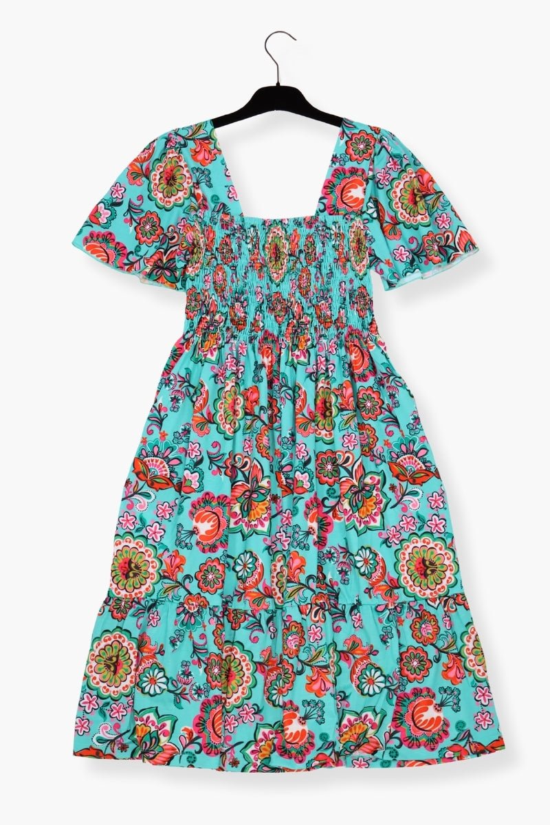 Vestido Preloved estampado mandala corto con engomado LolitasyL - lolitasyl.com