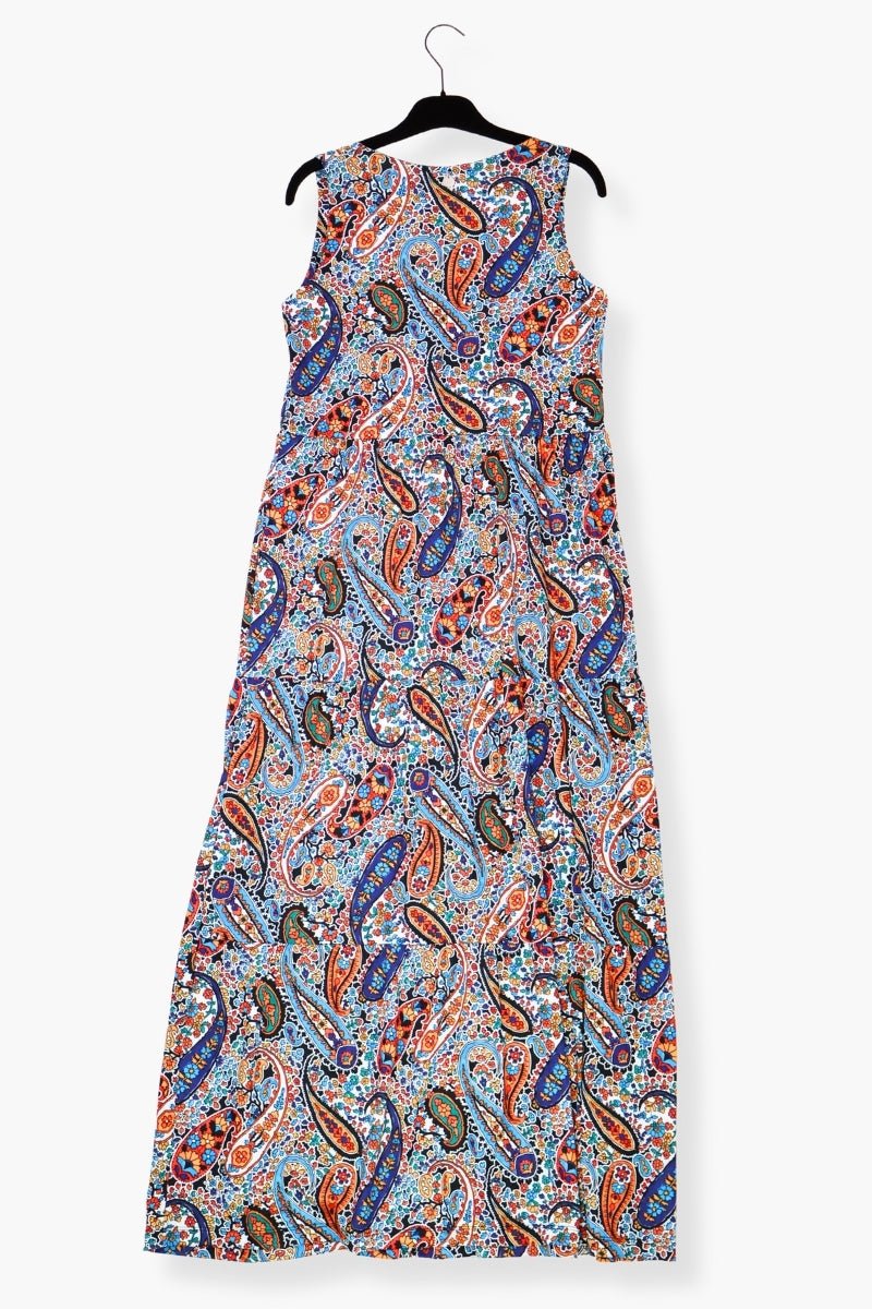 Vestido Preloved estampado paisley largo de tirantes LolitasyL - lolitasyl.com