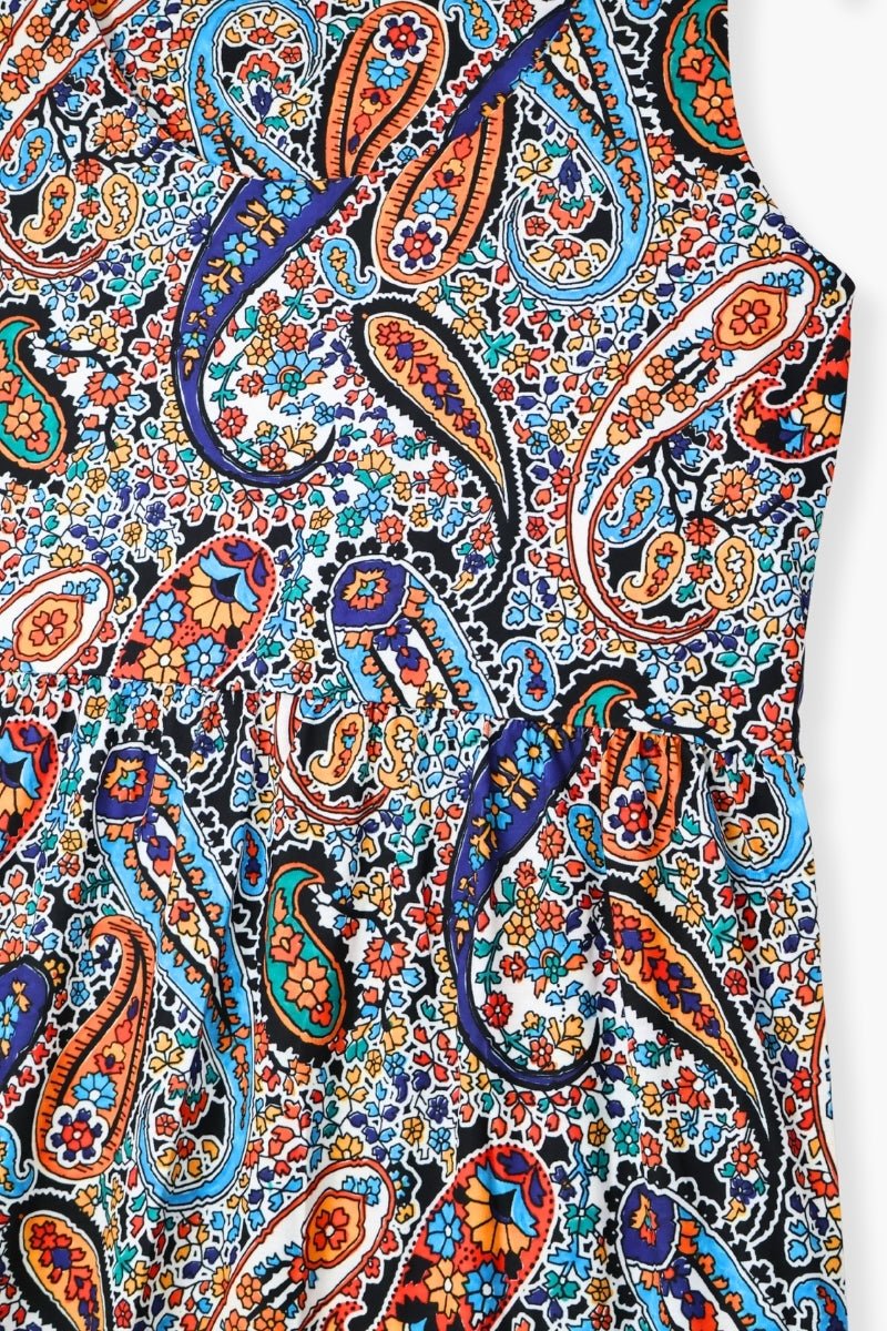 Vestido Preloved estampado paisley largo de tirantes LolitasyL - lolitasyl.com