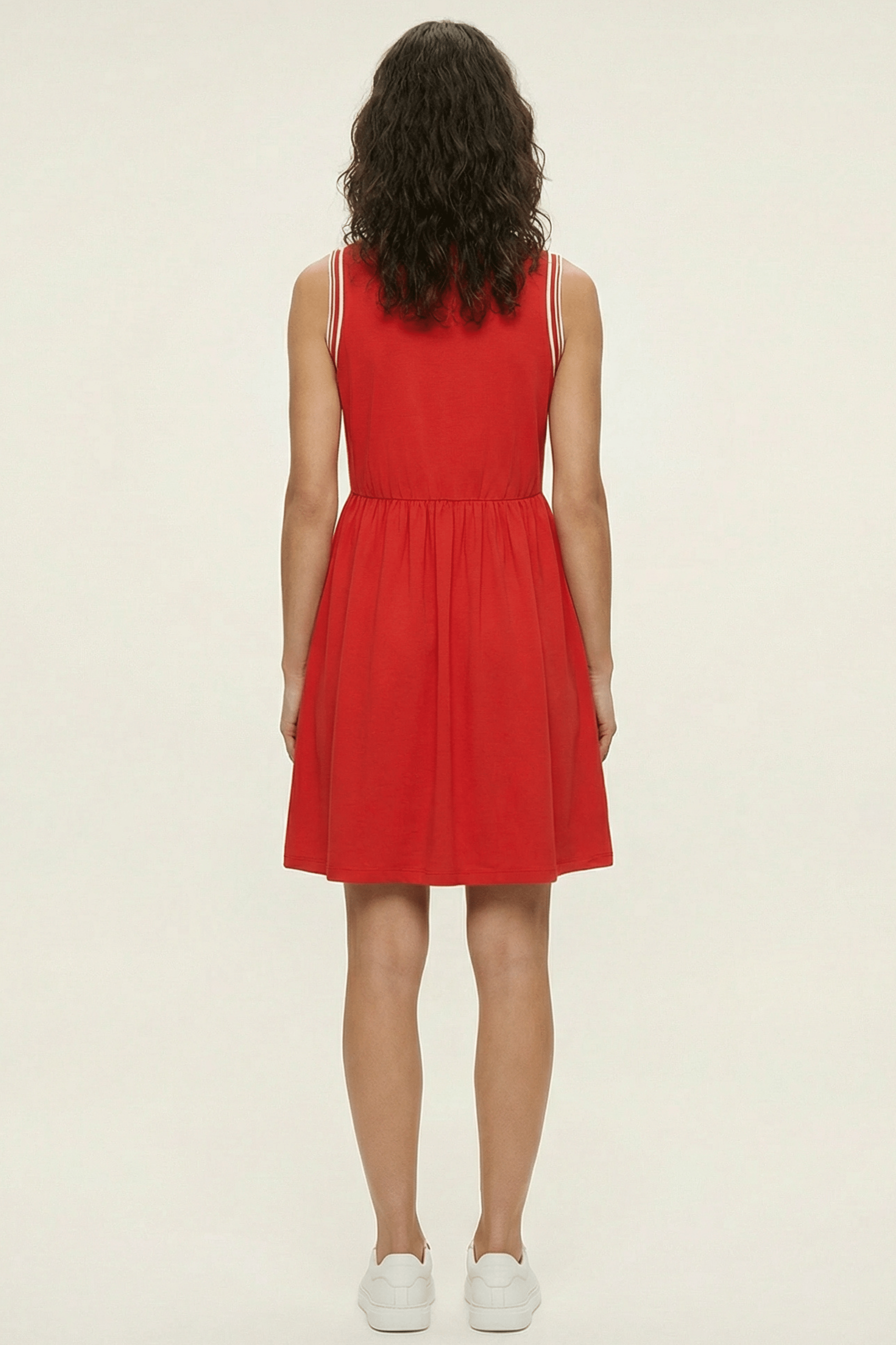 Vestido rojo elastico deportivo sin mangas Lolitas&L - lolitasyl.com