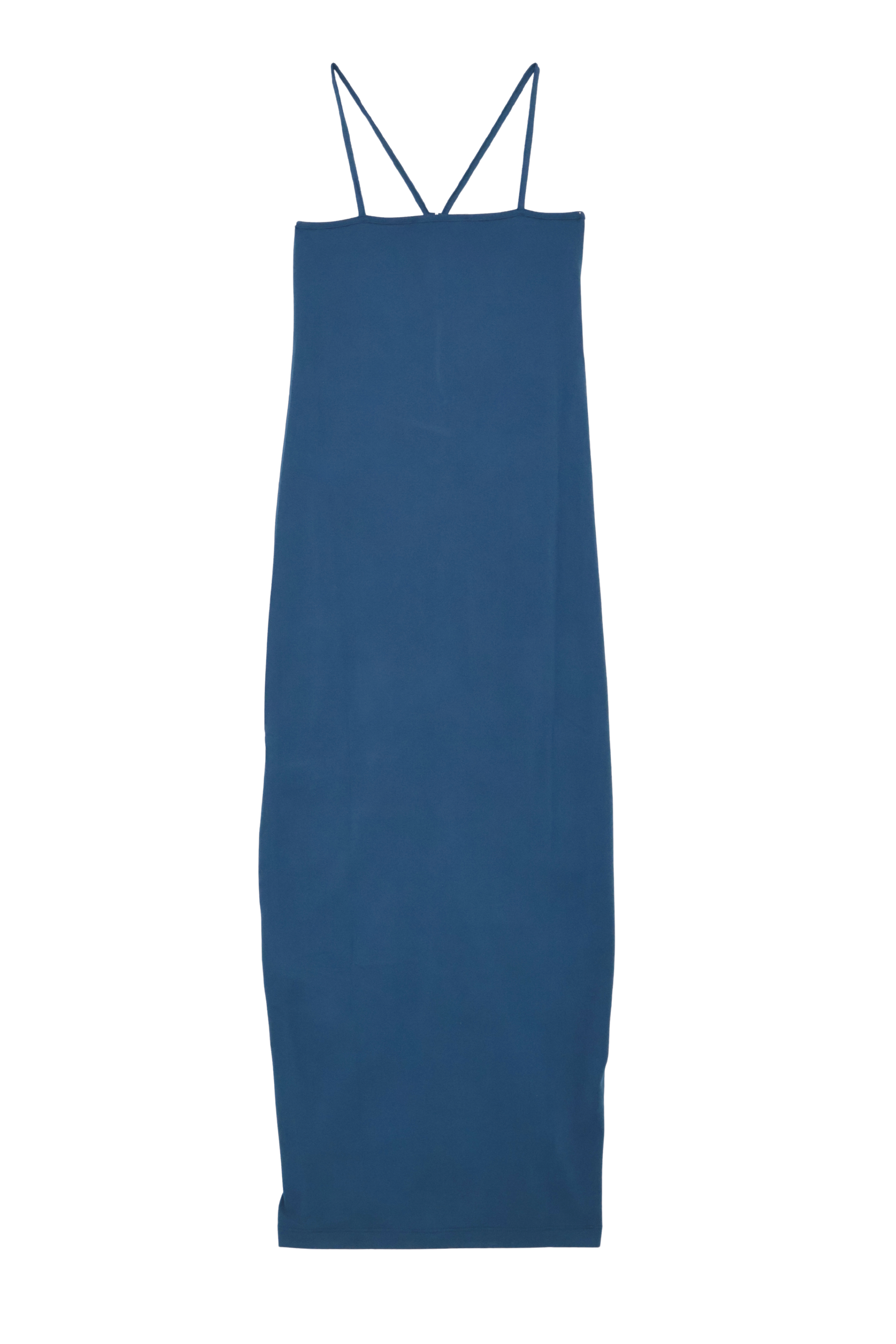 Vestido verde largo tirantes frunce con torera LolitasyL - lolitasyl.com