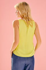 Camiseta tirantes amarillo ácido verano estampado helado Lolitas - lolitasyl.com