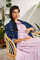Cazadora vaquera azul jeans clasica - lolitasyl.com