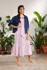 Cazadora vaquera azul jeans clasica - lolitasyl.com