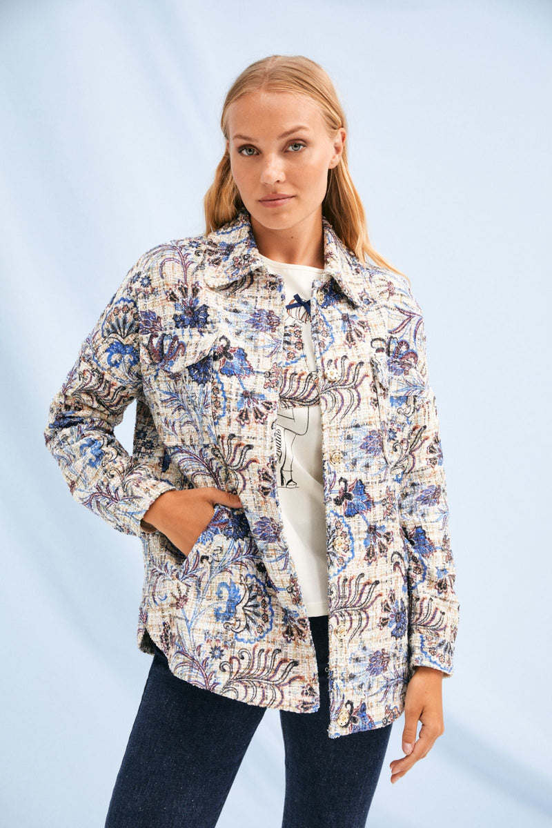 Chaqueta estampada Grafono con bolsillos Lolitas&L - lolitasyl.com