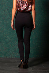 Pantalón negro básico ajustado Lolitas&L - lolitasyl.com