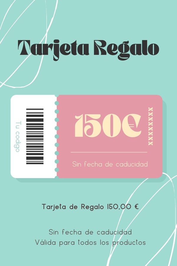 Tarjeta de Regalo 150,00 € Lolitas&L - lolitasyl.com