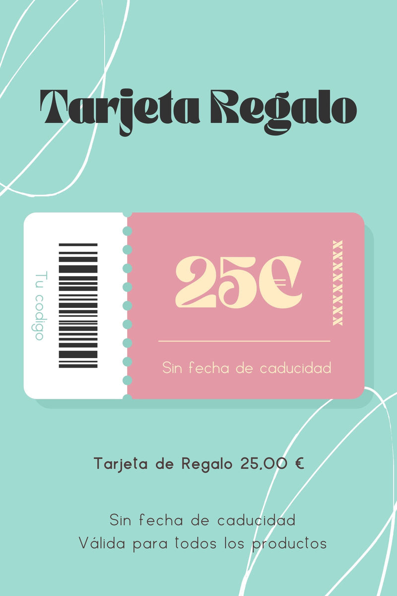 Tarjeta de Regalo 25,00 € Lolitas&L - lolitasyl.com