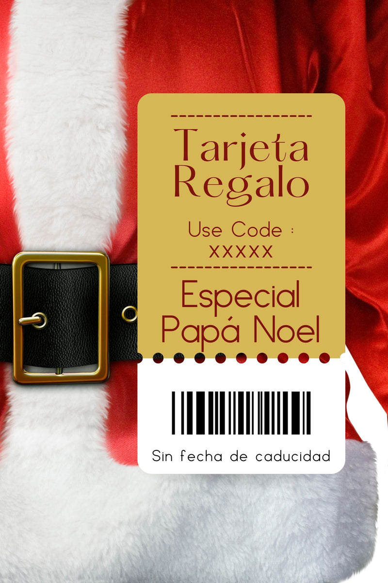 Tarjeta regalo especial Papa Noel Lolitas&L - lolitasyl.com